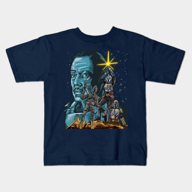 The Book of Bo Katan Kids T-Shirt by Liaartemisa